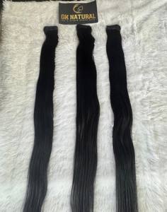 Extensiones de Cabello 100% Humano para Mujer – Gruesas, Voluminosas, Reutilizables y Fáciles de Peinar - Product Image 1