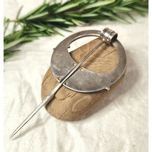 Broche Decorativo de Plata de Ley con Nudo Celta Vintage, Pin para Kilt, Accesorio Tradicional Irlandés - Product Image 5