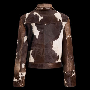 Chaqueta de Cuero de Invierno de Alta Calidad, Personalizada, de Cuero Genuino Premium, Impermeable y Resistente al Viento, Venta al Por Mayor, Proveedor OEM - Product Image 2