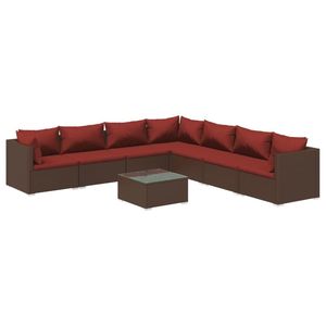 Set da giardino Cinnamon Red in colore marrone - Product Image 2