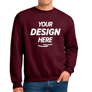 <b>Men</b> <b>Sweatshirt</b> Factory Direct Custom Printed Athletic <b>Crewneck</b> <b>Sweatshirt</b> Loose Fit Gym Pullover <b>Sweatshirt</b> - Product Image 4