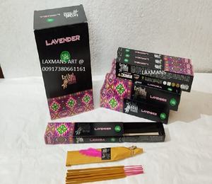 Nouveau paquet de 15 g de bâtons d'encens parfumés à la lavande Tribal Soul HD Band fournisseur en gros de l'Inde bâtons d'encens HD - Product Image 1