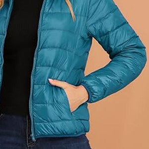 High Quality Men's <b>Slim</b> <b>Fit</b> Reversible Waterproof Windproof Breathable Puffer <b>Jacket</b> with Hood Cotton Filling Winter Casual - Product Image 6