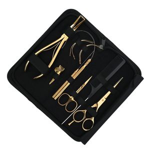 Kit Profesional de Herramientas para Extensiones de Cabello Microlinks: Alicates para Remover Anillos Micro, Tijeras de Barbero, Aguja para Coser Tramas y Gancho de Bucle - Product Image 6