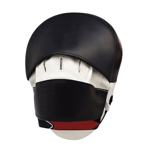 Vente en gros de pads de frappe professionnels personnalisés, forme incurvée, en cuir synthétique véritable, pour l'entraînement aux arts martiaux, OEM - Product Image 5