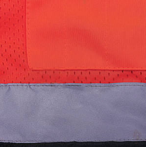 Gilet de sécurité respirant pour hommes, haute visibilité, équipement réfléchissant, multi-poches, design en maille pour le personnel d'événements et la sécurité - Product Image 2