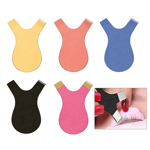 Custom Engrave Logo New Stainless Steel <b>Eyelash</b> Perming Lash Lift Y Shape <b>Brush</b> for Lash Lifting Tool Comb - Product Image 3