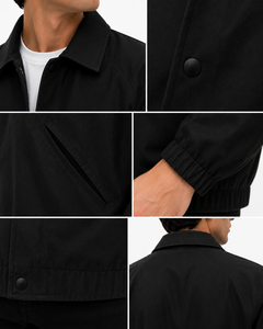 Fashionable Simple <b>Men's</b> <b>Long</b> Casual Front Logo Breathable Eco-Friendly Versatile Regular Sleeve Loose Autumn Knitted <b>Jacket</b> - Product Image 6