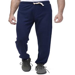 Pantalon décontracté pour homme de haute qualité, 100 % coton, coupe droite, 350 GSM, taille élastique, respirant, écologique, séchage rapide, poids moyen, automne - Product Image 4