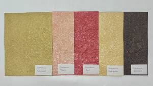 Metallic Embossed Paper Luxury Foil Stamped Craft Sheet Shimmer Stationery <b>Wedding</b> Invitation <b>Card</b> Making Decorative Paper - Product Image 4