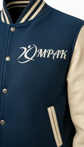 Oversized Winter Varsity <b>Jacket</b> with Hood Polyester/Cotton Material Front Logo Position Wholesale Professional Baseball - Product Image 4