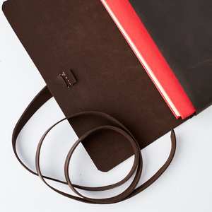 Carpeta de Cuero para Documentos con Ranuras para Tarjetas, Estuche Multifuncional de Cuero, Regalos Corporativos LBC-0013 - Product Image 3