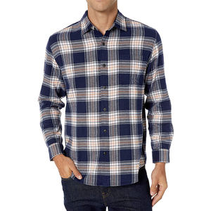 Camisas de Vestir para Hombre, Diseño Casual y Profesional, Tejido de Franela Teñido, Hecho en Pakistán, Alta Calidad, Primavera, 100% Algodón a Cuadros - Product Image 6