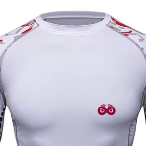 เสื้อคอมเพรสชั่นผู้ชายคุณภาพสูงรุ่นล่าสุด เสื้อคอมเพรสชั่นแขนยาวน้ำหนักเบาสำหรับผู้ชาย - Product Image 4