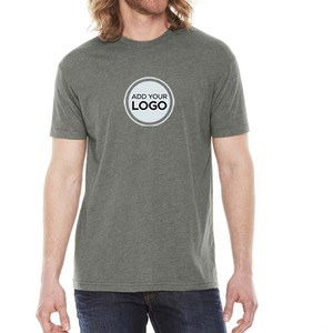 เสื้อยืด Next Level Apparel Unisex Tri-blend สีน้ำเงินรอยัล สำหรับผู้ใหญ่ - Product Image 2