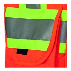 OEM Service Design Red First Aid Response Hi Visibility Paramedic <b>Ambulance</b> Rescue Mesh Reflective Safety Vest Sustainable - Product Image 5