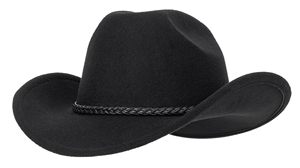 Sombrero Fedora Estilo Occidental con Hebilla y Cinturón, Sombrero Vaquero Enrollable, Proveedor Mayorista - Product Image 3