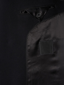 เสื้อโค้ทผู้ชายใยไผ่ เสื้อโค้ทขนสัตว์ผู้ชายสำหรับฤดูหนาว คอตั้งทรงเข้ารูป อุ่นสบาย เสื้อโค้ทขนสัตว์ยาวคุณภาพสูง - Product Image 5