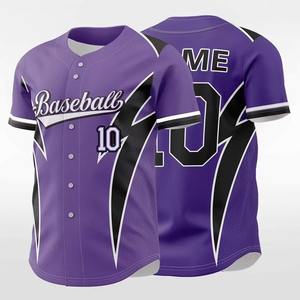 Nouvelle tenue de baseball personnalisée 2026, maillot de baseball uni pour adulte, OEM, haute qualité, séchage rapide, respirant, grandes tailles, logo personnalisé - Product Image 3