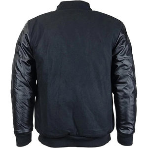 Chaqueta Varsity con Capucha, Estilo Bomber, Unisex, Informal, de Forro Polar, Personalizable, con Botones a Presión - Product Image 2