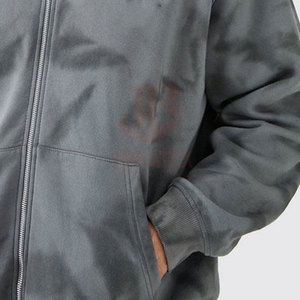 Acid Wash <b>Sweat</b> Suit <b>Top</b> Quality Sun Faded Tracksuit Hooded & Trouser 100% Cotton For <b>Men</b> Tracksuit Set - Product Image 4