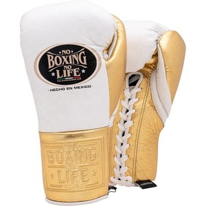 Guantes de Boxeo No Boxing No Life Ultimate Fighter, Guantes de Boxeo de Cuero Hechos a Mano de Primera Calidad para Gimnasio, Sparring y Competición - Product Image 3
