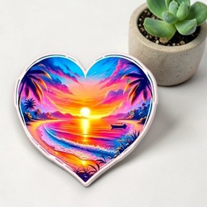 Private <b>Label</b> New Durable Eco-Friendly Solid Heart Diamond Flower Butterfly Acrylic Magnetic Lash Tile Eyelash Extension Beauty - Product Image 1