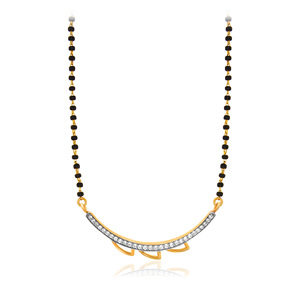 Collier GLEAMORA ENTERPRISE pour femme en or rose 14 carats plaqué or rose, diamants de laboratoire, perles noires, diamants taille brillant, certifié IGI - Product Image 1