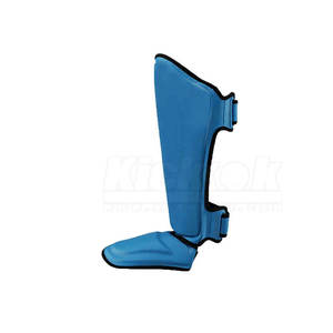 Servicio Personalizado OEM, Protectores de Espinilla de Cuero PU para Entrenamiento de MMA, Boxeo, Lucha, Protección Profesional para Hombres, Ligeros y Plegables - Product Image 3