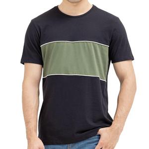 Camisetas de Gimnasio para Hombre de Alta Calidad, Estilo Preppy, Logotipo Frontal, Corte Ajustado, Algodón/Poliéster, Secado Rápido, Transpirable, Ajuste Musculoso - Product Image 1