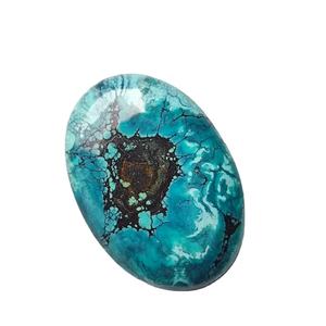 Natural Hubei turquesa cabujón tibetano turquesa cabujón piedra preciosa Vintage Natural diciembre piedra natal para joyería y anillos uso - Product Image 1