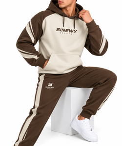 Sudadera con Capucha para Hombre SINEWY, Manga Larga, Estilo Punk, Diseño con Bolsillos, Transpirable, Felpa Francesa, Estampado de Calaveras, para Otoño - Product Image 3