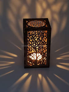 Bougeoir votif en fer découpé au laser le plus vendu avec un charme antique pour créer un attrait esthétique dans n'importe quel espace - Product Image 3