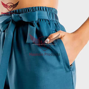 Short de sport décontracté en plein air pour femme à la mode en polyester avec imprimé cachemire-Short pour femme doux et flexible - Product Image 6