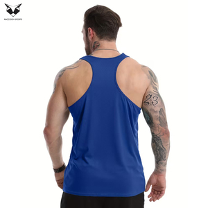 2026 Make Your Own New Trendy Comfortable With Best Supplier Breathable Durable Workout Fitness <b>Singlets</b> <b>For</b> Daily Workout - Product Image 2