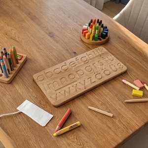 Juego de 3 bolas de cristal deslizantes, completamente hechas a mano, de madera, artículo de moda - el más vendido - Product Image 2