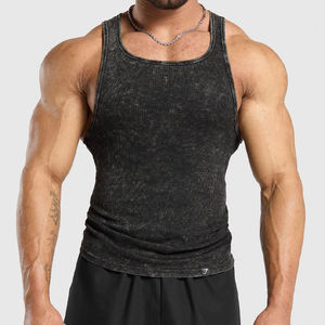 Débardeur en coton pour homme, sans manches, pour la gym, le fitness, décontracté, été, entraînement, avec logo OEM - Product Image 6