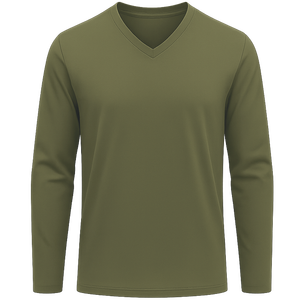 เสื้อยืดแขนสั้นผู้ชาย ผ้าฝ้าย 100% คอวี ลำลอง สปอร์ต ดีไซน์พิมพ์ลาย ทรงปกติ - Product Image 2