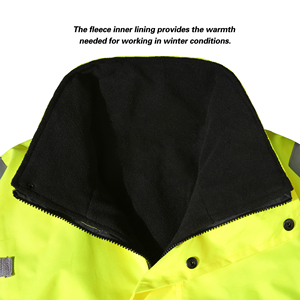 เสื้อแจ็คเก็ตนิรภัยทนไฟ สะท้อนแสงมองเห็นได้ชัดเจน ป้องกันความร้อน ชุดทำงานช่างไฟฟ้า ชุดยูนิฟอร์มนิรภัย - Product Image 2