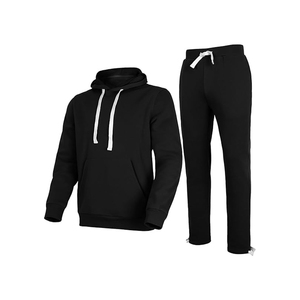 Trajes Deportivos Casuales para Hombre, Traje Deportivo de Dos Piezas de Alta Calidad, Algodón de Secado Rápido, Logotipo Personalizado, Servicio OEM - Product Image 3