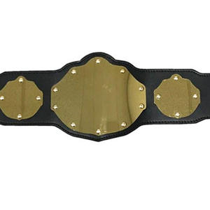 Cinturón de Campeonato de Lucha Libre Personalizado, Cinturón de Premio de Cuero PU, Placa Decorativa, Cintura Alta, Unisex, para Ceremonias de Artes Marciales - Product Image 5