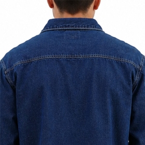 Chemise en jean pour homme, premium, douce, classique, durable, confortable, élégante, vintage, boutonnée, écologique, coupe classique, vêtements pour homme - Product Image 5