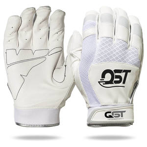 ถุงมือเบสบอลและซอฟต์บอลระบายอากาศของผู้ผลิตมืออาชีพปรับแต่งขนาดได้โลโก้หนังกันลื่น - Product Image 1