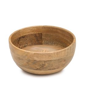 Hermoso Tazón de Madera de Diseño Artesanal, Diseño Antiguo para Cocina, para una Vida Sostenible, Alimentación Saludable y Servicio de Alimentos - Product Image 5
