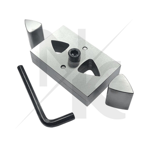 Cortador de discos de acero inoxidable de calidad premium con forma de púa de guitarra y 2 perforadores, tamaño 1"-1 1/8", rápido, eficaz y fácil de usar - Product Image 5
