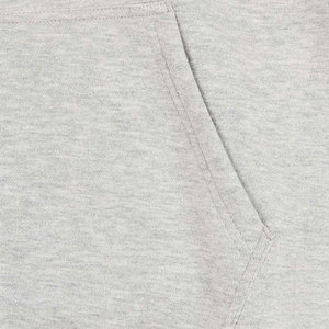 Sudadera con Capucha para Hombre, Informal, Gris, Mezcla de Algodón, Diseño Colorblock, Mangas Largas, Capucha con Cordón Ajustable, Bolsillo Frontal Tipo Canguro - Product Image 5