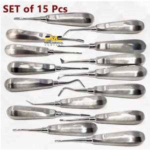 Élévateurs de luxe pour chirurgie orale, instruments chirurgicaux pour extraction dentaire, kit complet pour interventions précises - Product Image 2
