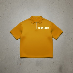 Summer Short Sleeve Men's Durable 100% Cotton Jersey for Shirt Quick Dry Customizable Colors Sizes Wholesale Soft Medium Weight - Product Image 2