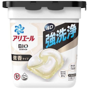 Detergentes para ropa Ariel Gel Ball 4D Detergente para ropa Fragancia débil 12 paquetes P & G Venta al por mayor Japón 2025 - Product Image 1