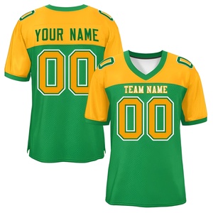 Maillot de football américain personnalisé de haute qualité 2026, vente en gros, pour hommes, manches courtes, séchage rapide, sublimation, OEM - Product Image 6